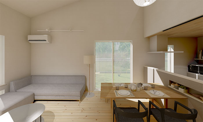 関戸邸_リビング1