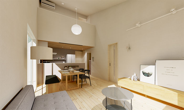 関戸邸_リビング2